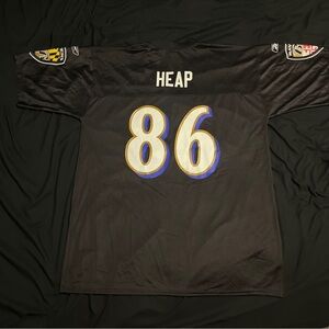 Todd Heap Baltimore Ravens Jersey (xL) Reebok GREAT Condition